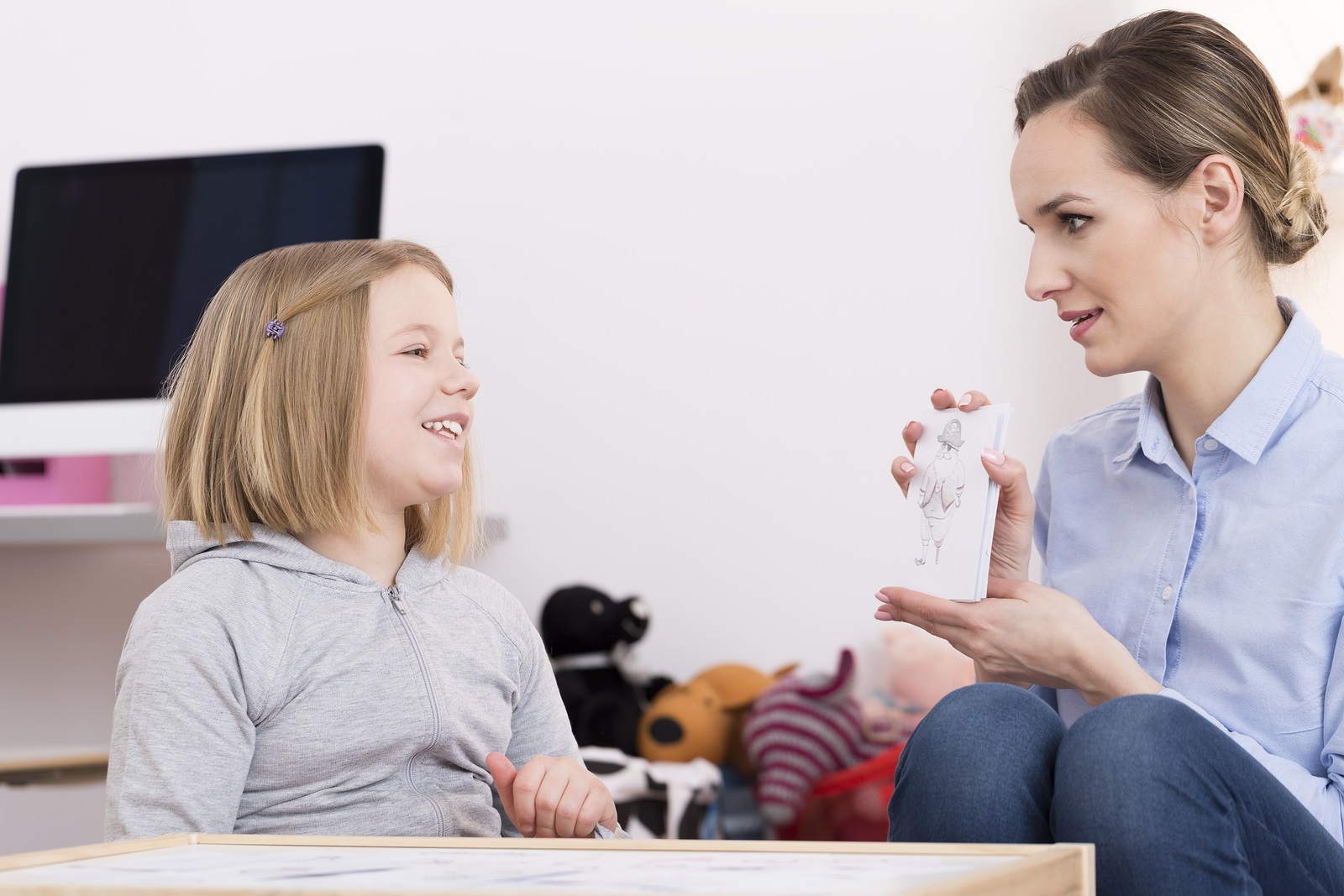 Discussing Drawing During Play Therapy